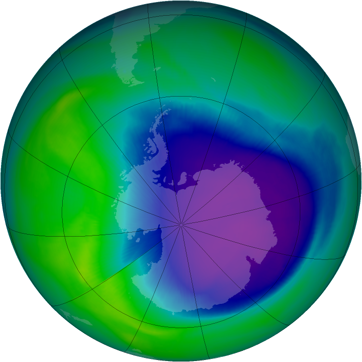 Ozone Map 2006-10-20